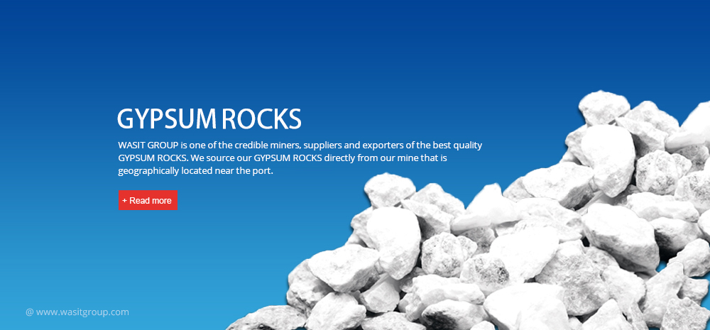 Gypsum rocks WASIT-Group